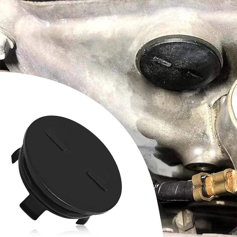 SamWinGear Cylinder Head Rear Cam Plug with Seal for Honda Civic, Camshaft Seal Cap 12513-P72-003 12513P72003 Engine Semi-Circular Plug for Honda Civic HR-V Insight CR-V CR-Z Acur Integra 1990-2018 - Image 1